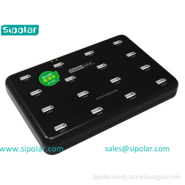 High speed 16 port usb 2.0 hub
